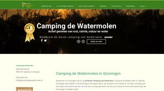 campingdewatermolen.nl