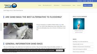tubebarrier.com/news/sand-bags-versus-tube-flood-barrier/