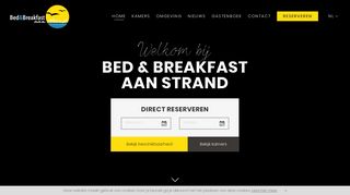 www.bedandbreakfastaanstrand.nl