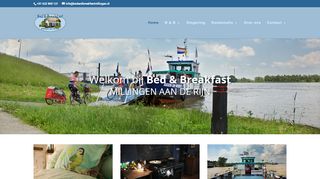 www.bedandbreakfastmillingen.nl