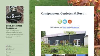 www.bedandbreakfastopperdoes.nl