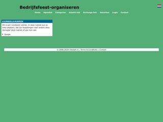www.bedrijfsfeest-organiseren.uwstart.nl