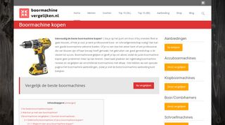 www.boormachinevergelijken.nl