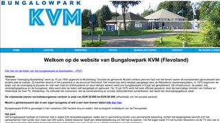 www.bungalowpark-kvm.nl