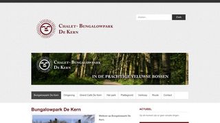 www.bungalowparkdekern.nl
