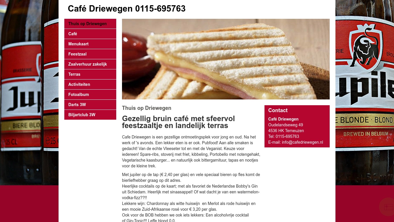 www.cafedriewegen.nl