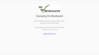 www.campingdebosfazant.nl