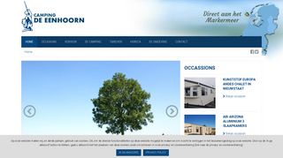 www.campingdeeenhoorn.nl
