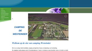 www.campingdewesteinder.nl