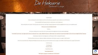www.dehekserie.nl