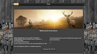 www.dekorteduinen.nl