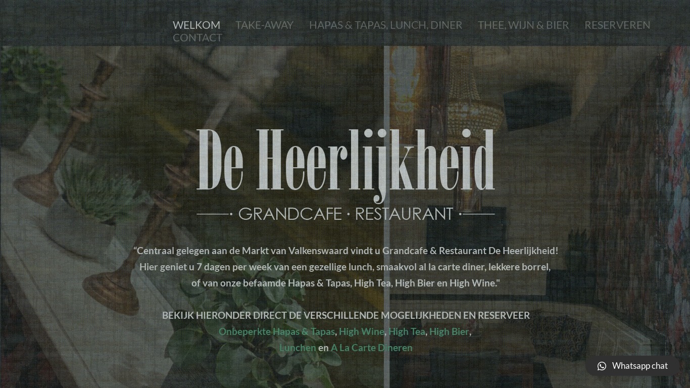 www.grandcafedeheerlijkheid.nl