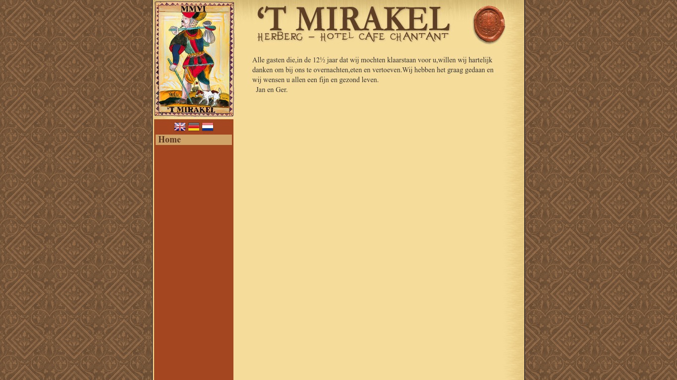 www.herbergmirakel.nl