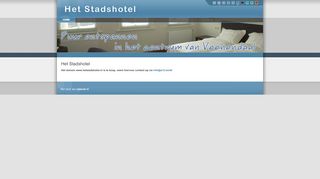 www.hetstadshotel.nl