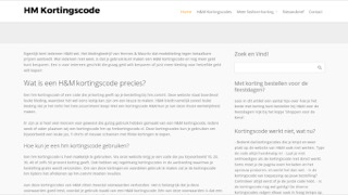 www.hmkortingscode.nl