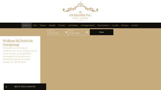 www.hoteldeoorsprong.nl