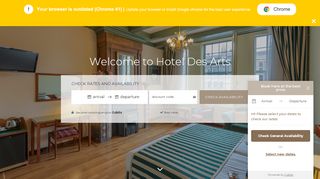 www.hoteldesarts.nl