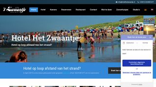 www.hotelhetzwaantje.nl