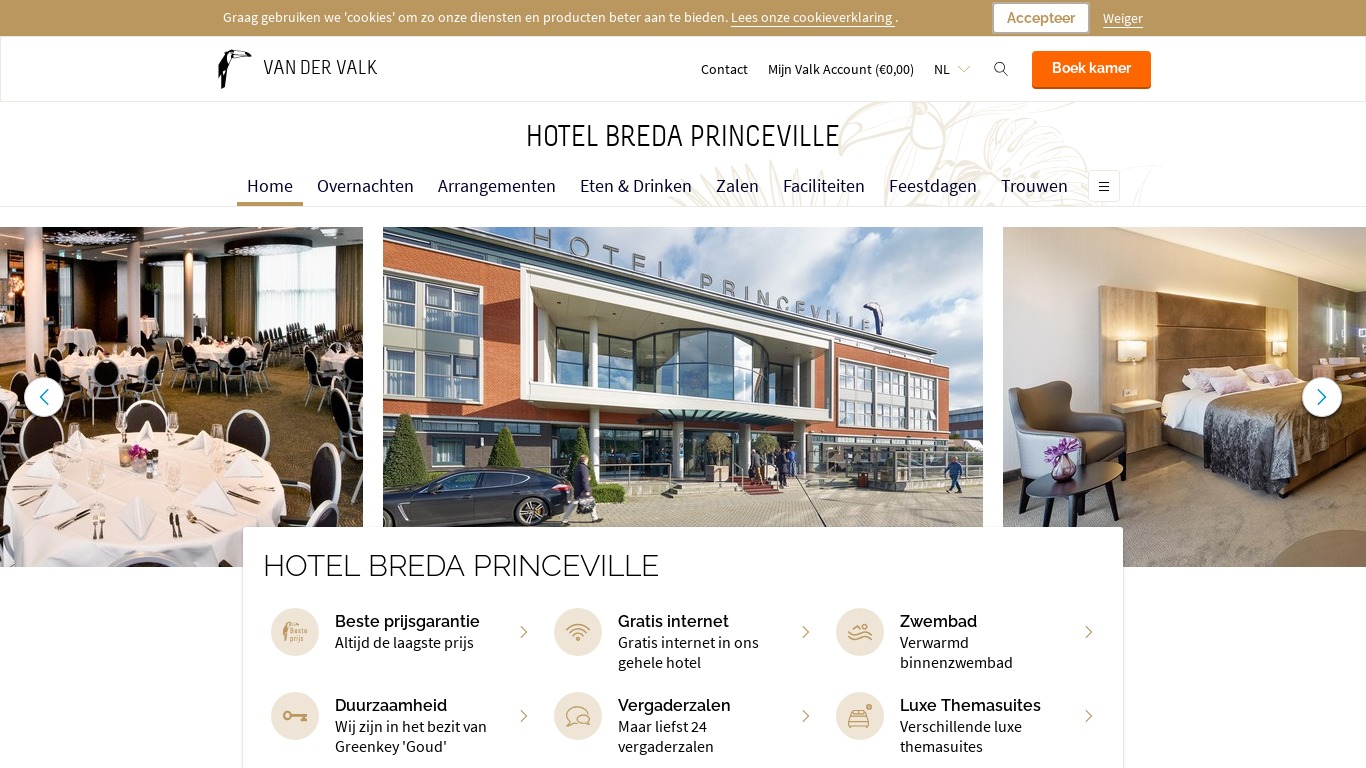 www.hotelprinceville.nl