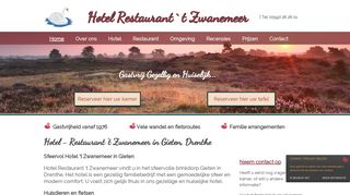 www.hotelzwanemeer.nl
