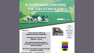 www.kampeerboerderijdekruitmolen.nl