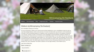 www.minicampingdekwekerij.nl
