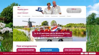 www.partybootdekoperenhoorn.nl