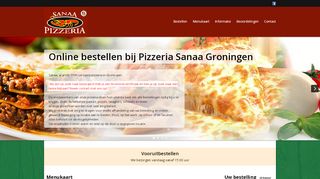 www.pizzeriasanaa.nl