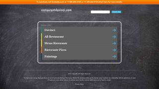 www.restaurantdavinci.com