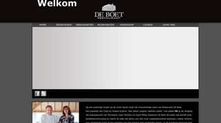 www.restaurantdeboet.nl