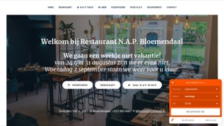 www.restaurantnapbloemendaal.nl