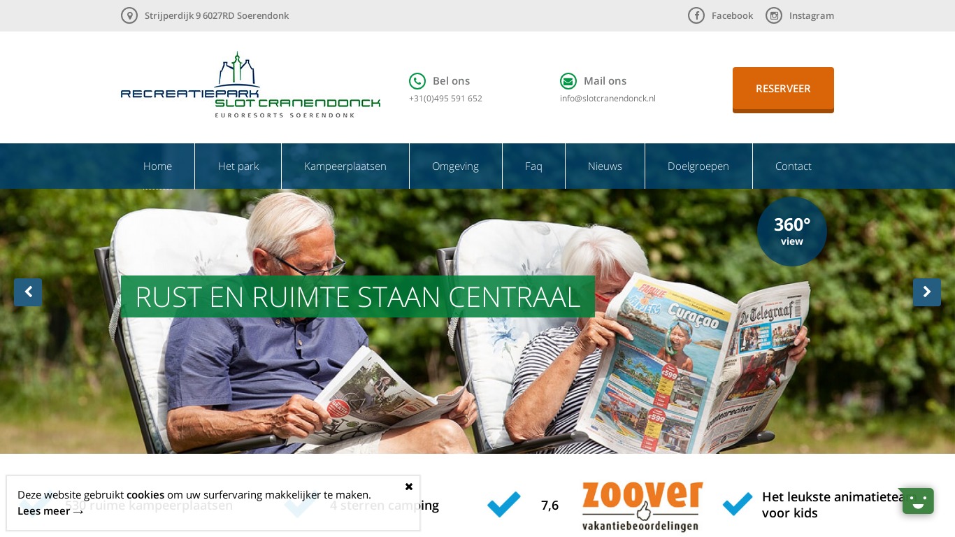 www.slotcranendonck.nl
