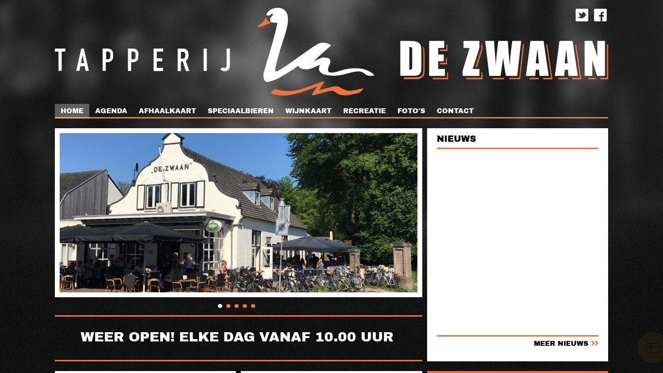 www.tapperijdezwaan.nl